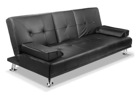 Artiss PU Leather Sofa Bed