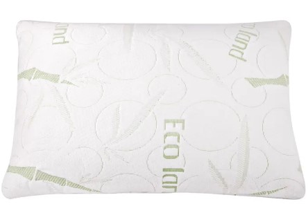 Bamboo Fabric Cover Shredded Memory Foam Pillow 