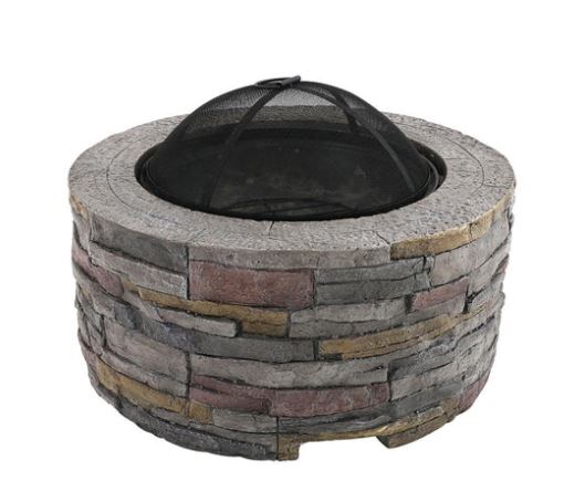 Stone Look Fire Pit