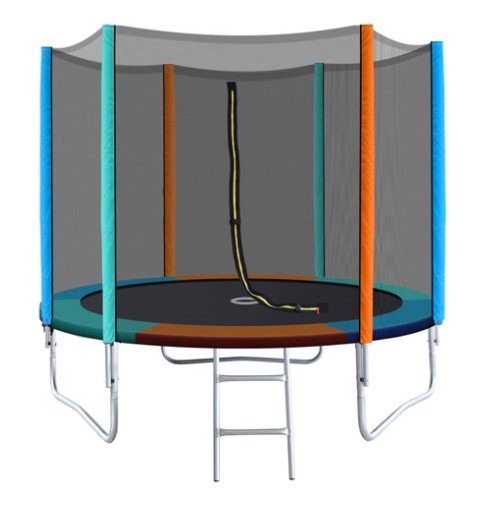 Trampoline With Safety Net