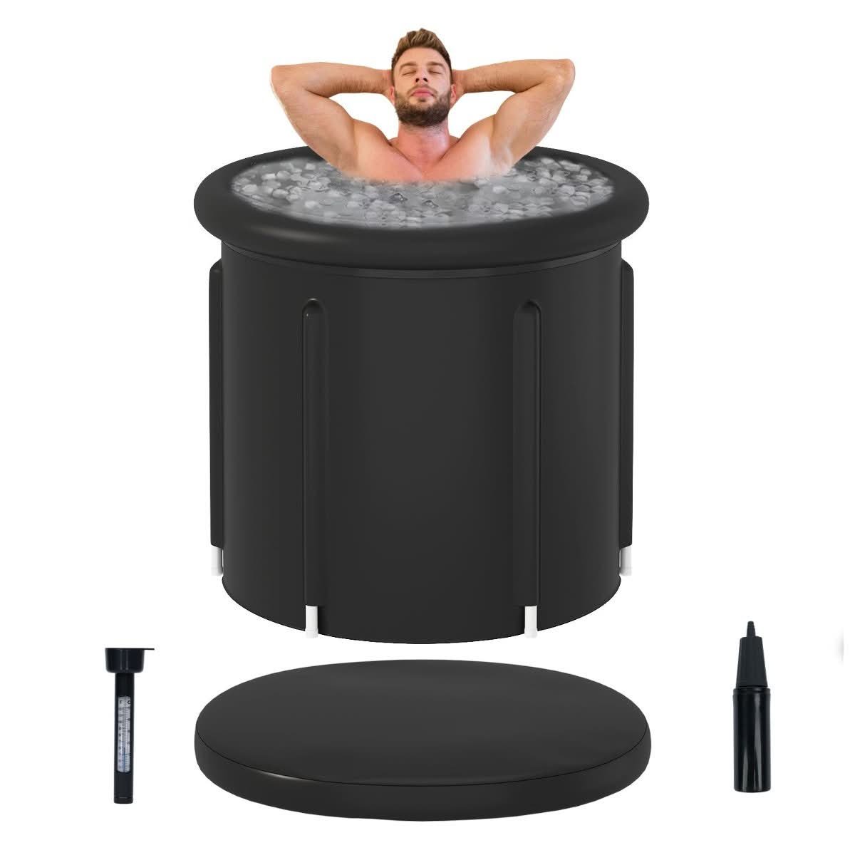 376L Cold Plunge Tub with Pump and Thermometer