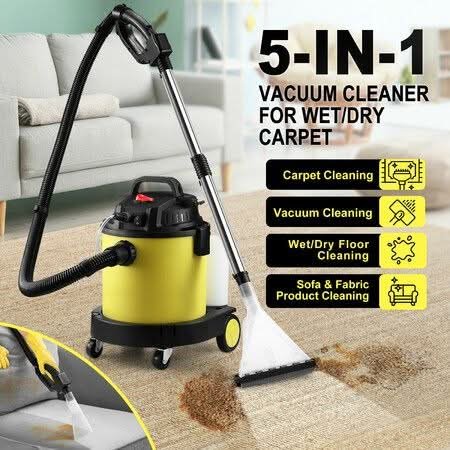 5in1 Carpet Cleaner Vacuum Floor Sofa Wet and Dry Vac