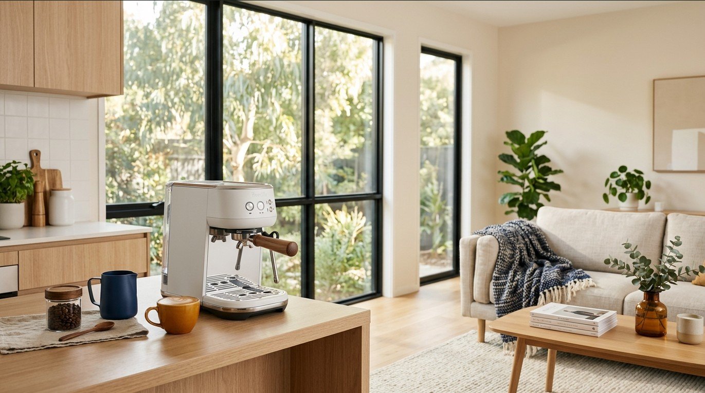 Australian home interior with everyday household products