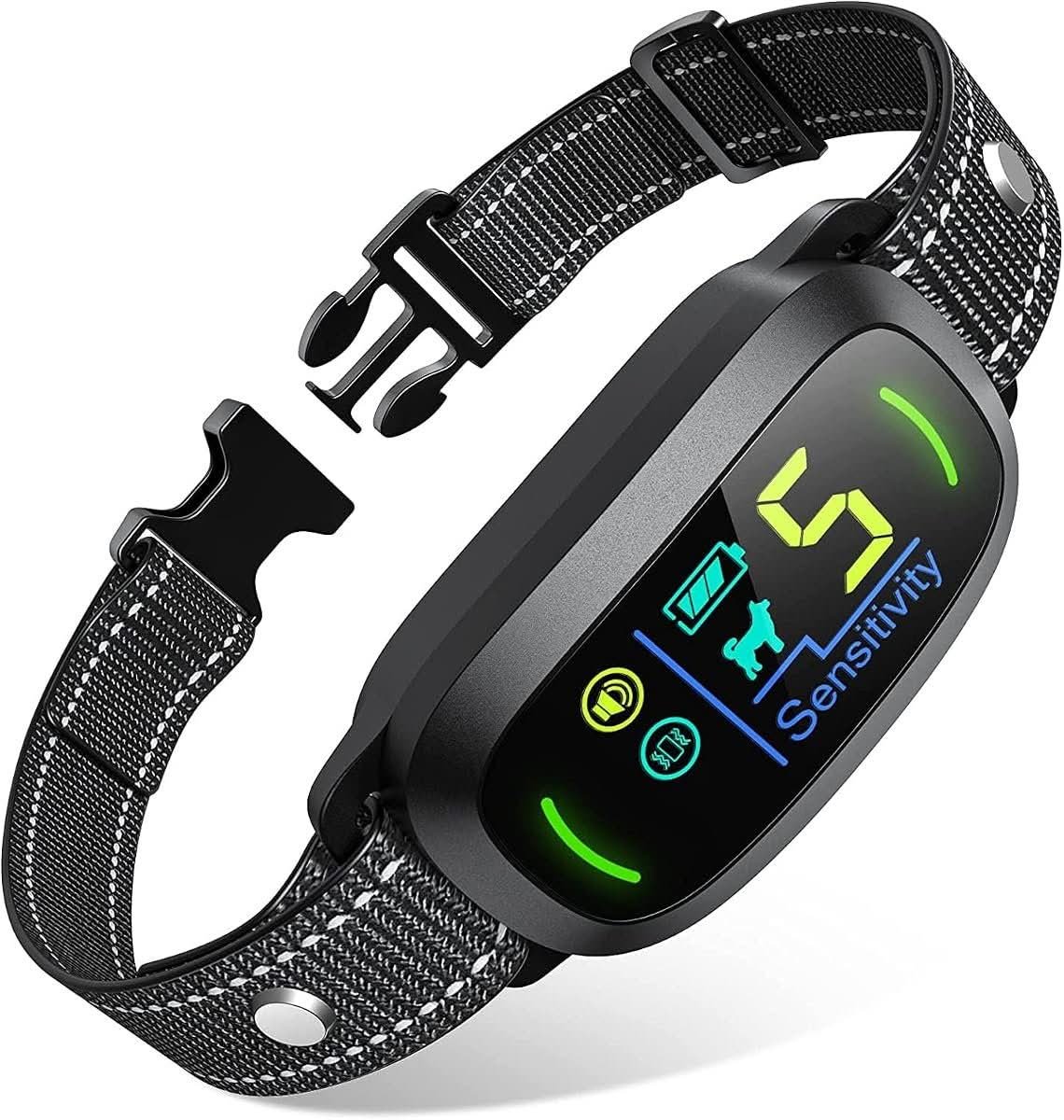 Rechargeable Smart Bark Collar with Adjustable Sensitivity