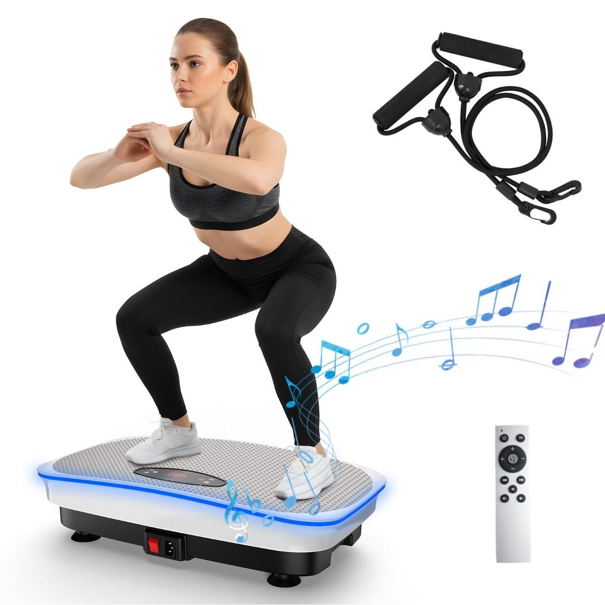 Advwin Vibration Plate with Light Strip