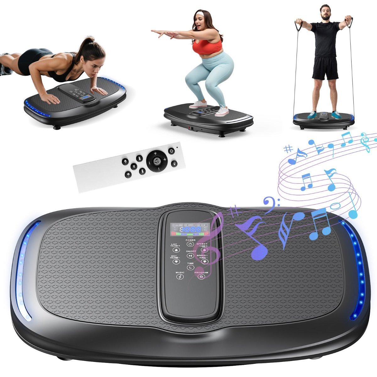 Advwin Extra-Wide Vibration Plate