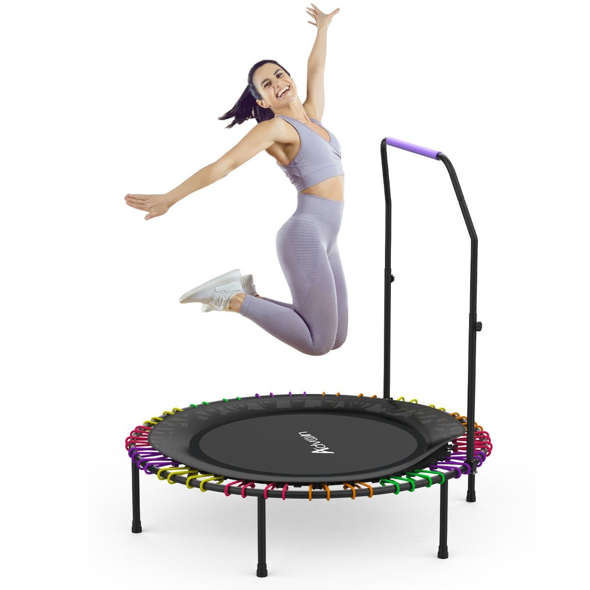 Advwin 40 inch Mini Trampoline Rebounder Foldable