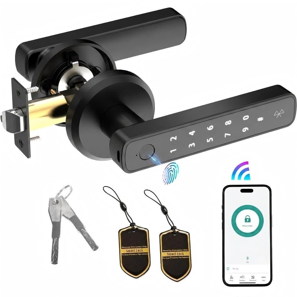 Advwin Fingerprint Door Lock with App