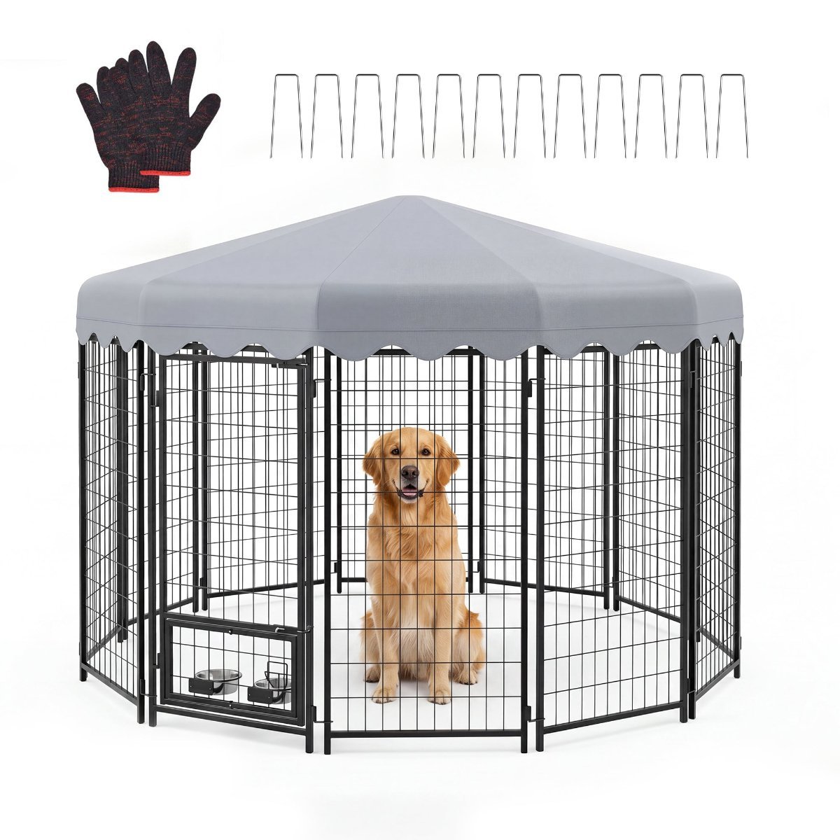 Advwin Heavy Duty Outdoor Dog Enclosure