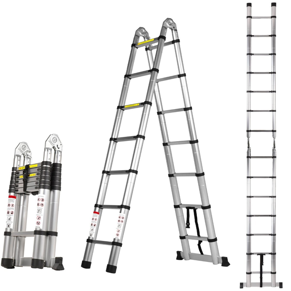 Advwin Multi-Purpose Telescopic Ladder 4.4m