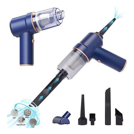 All-in-One Handheld Vacuum and Air Duster