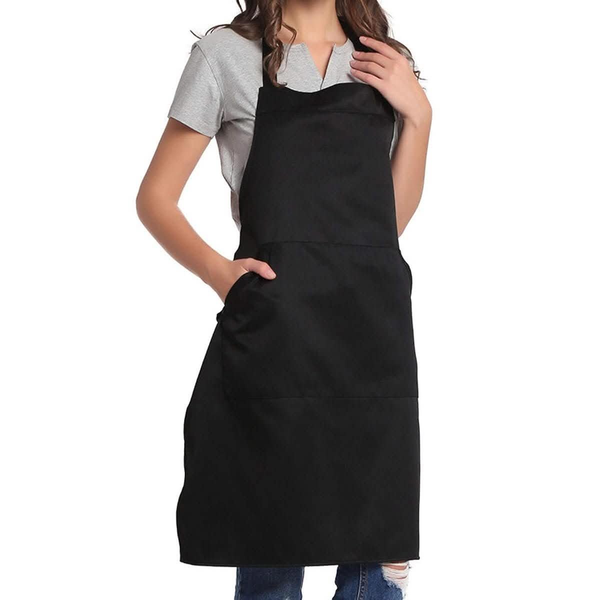 BIGHAS Adjustable Bib Apron, 18 Colours