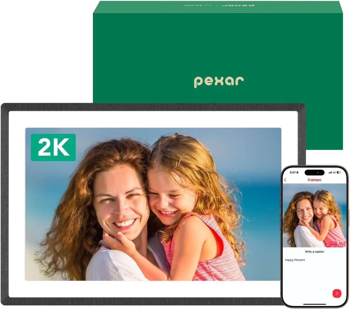 Pexar by Lexar 11 Inch 2K WiFi Digital Picture Frame