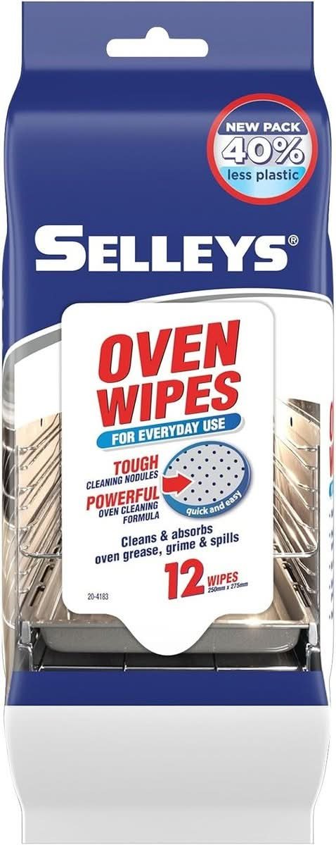 Selleys Oven Cleaning Wipes 12 Pack