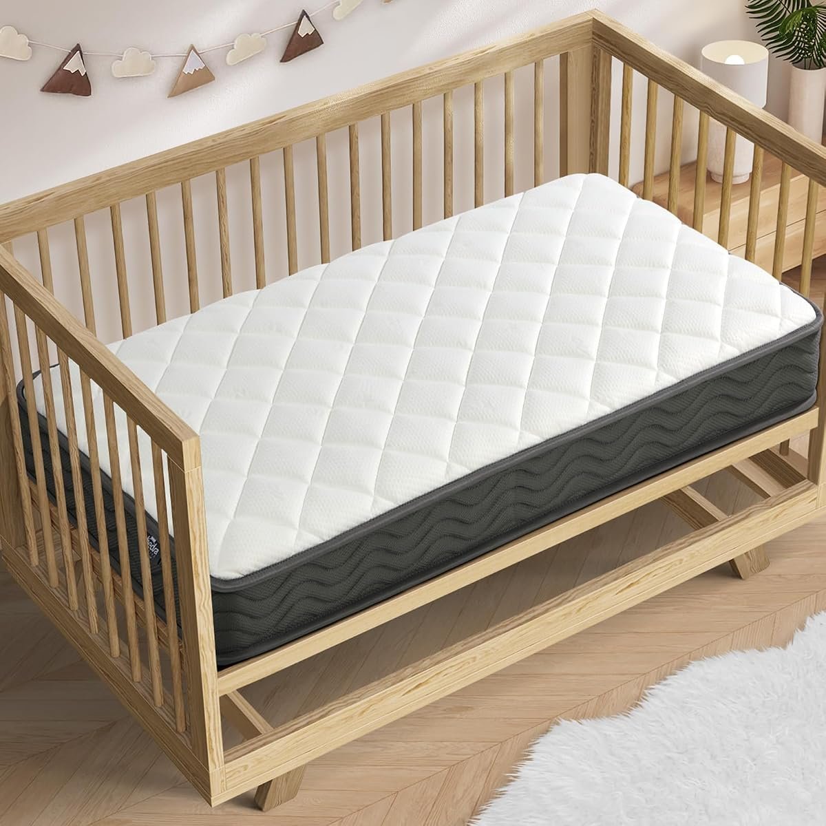Bedra Bedding 13cm Cot Mattress - Best Certified Bonnell Spring