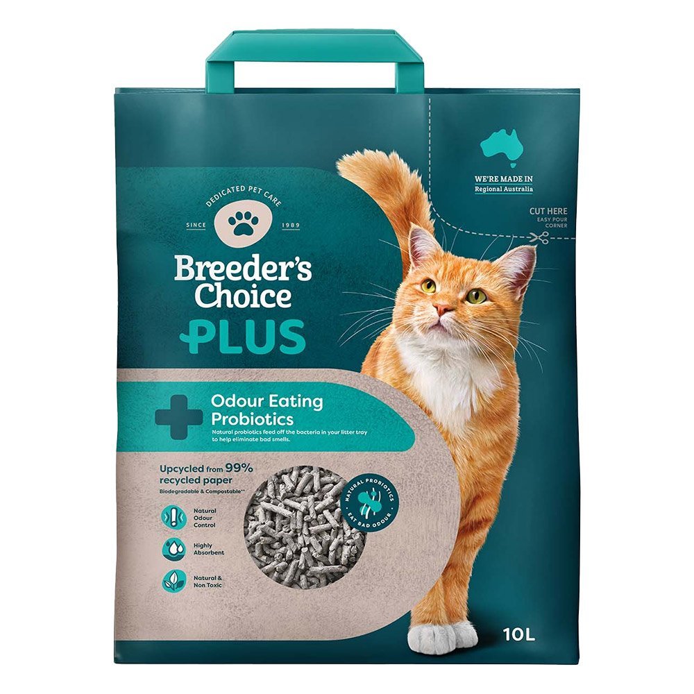 Breeder's Choice Plus Cat Litter - Best Non-Clumping