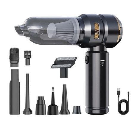 Cordless Car Vacuum with Air Duster and Blower