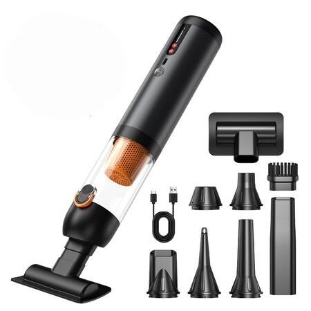 Cordless Car Vacuum 20kPa 4-in-1 with Inflator