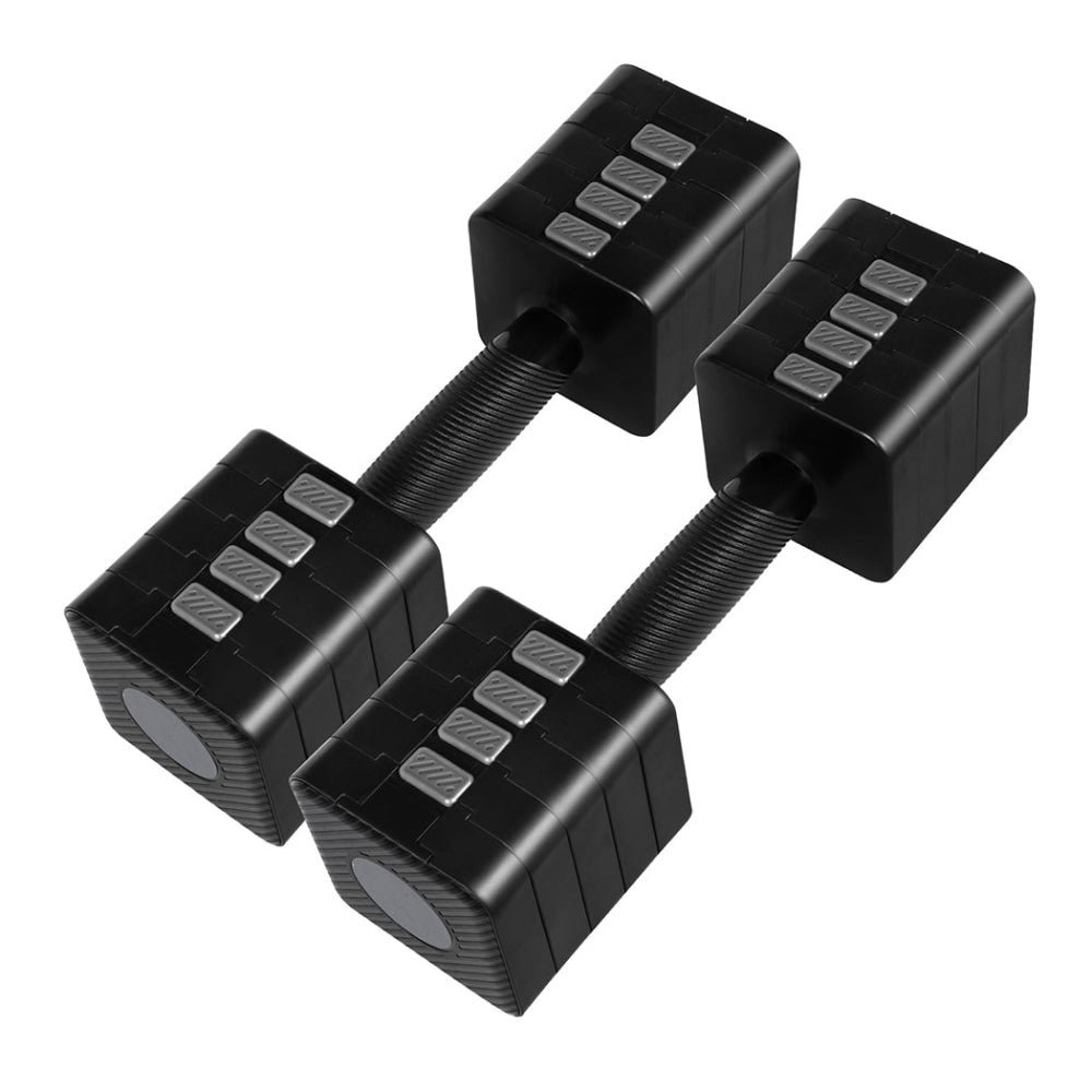 Centra Adjustable Dumbbell Pair 2.8kg to 10kg