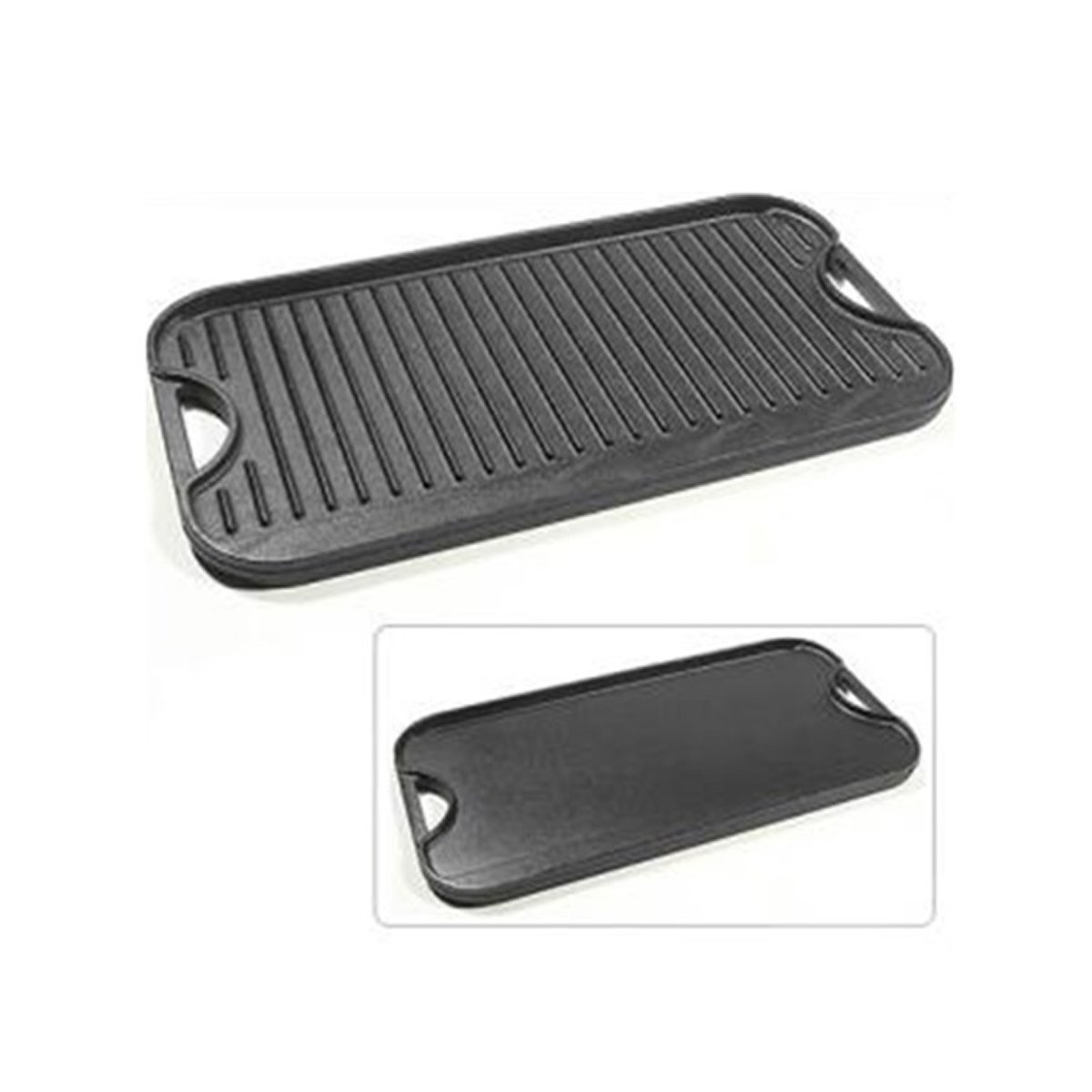 Classica pre-seasoned cast iron reversible grill