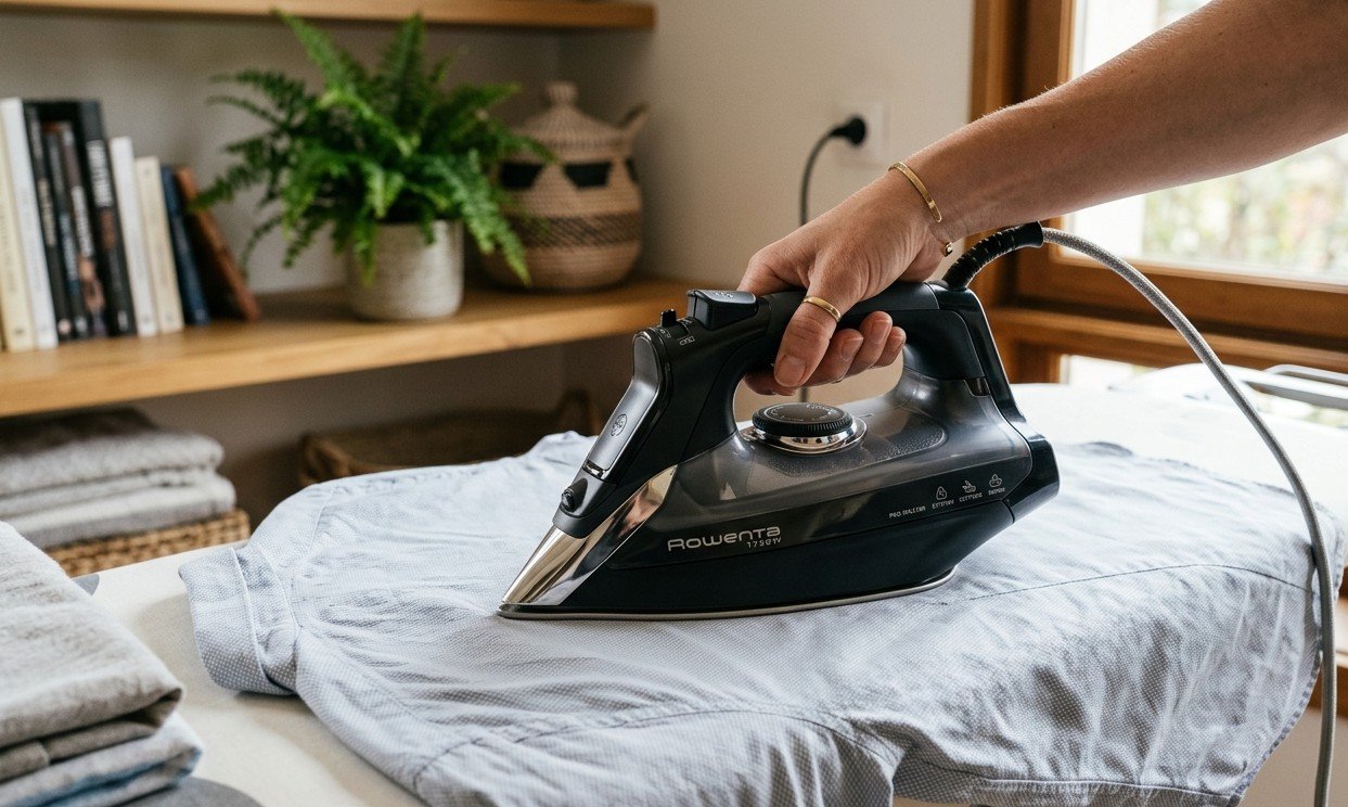 clothes iron au