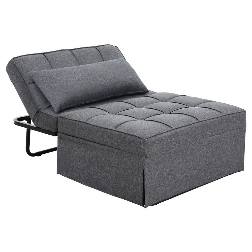 Artiss Convertible Ottoman Sofa Bed