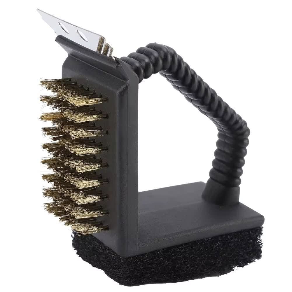 BBQ Oven Cleaning Brush 3-in-1 Stainless Steel