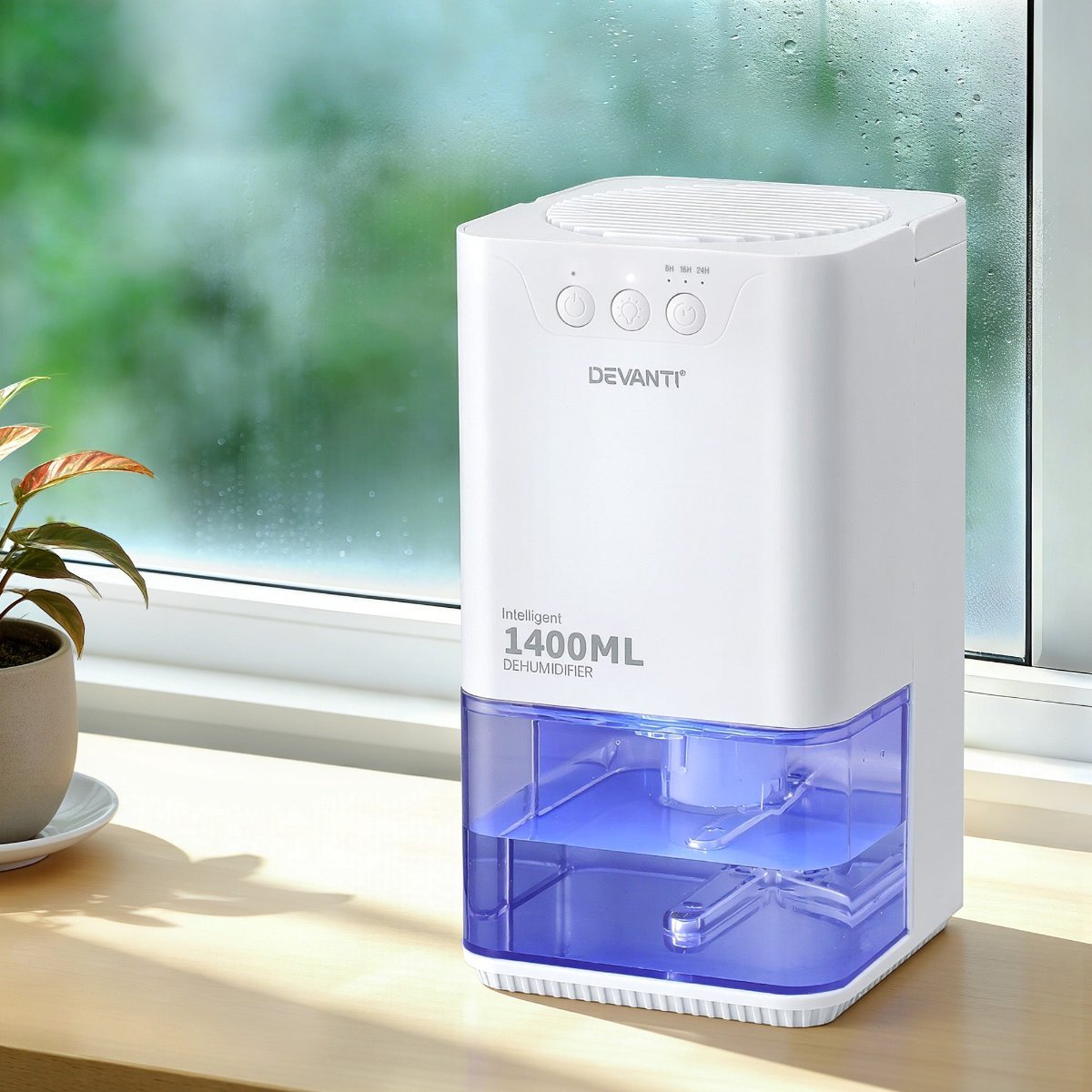 Devanti 1400ml Portable Dehumidifier