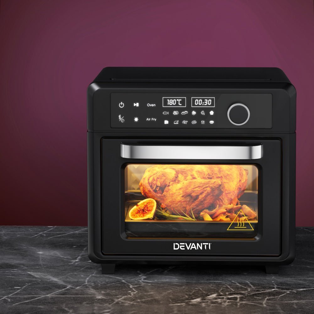 Devanti Air Fryer 20L LCD Oven