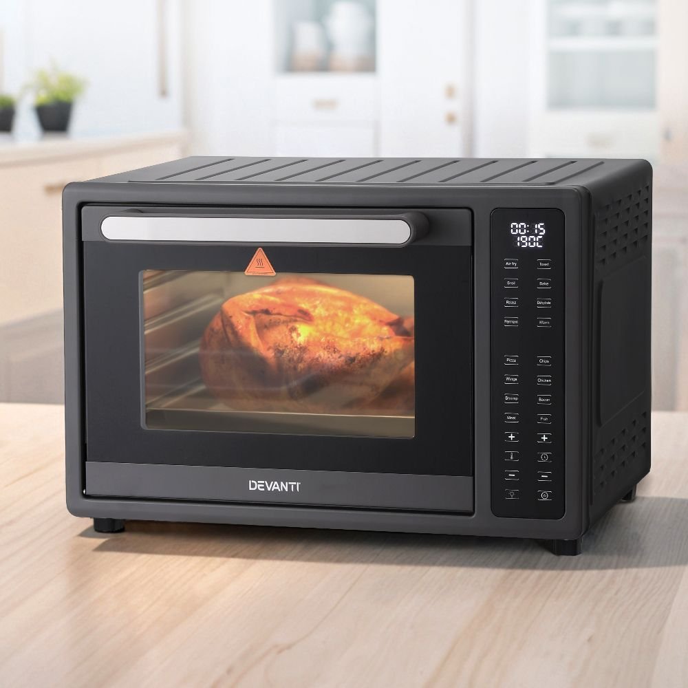 Devanti Air Fryer 32L LCD Touch Oven 1700W