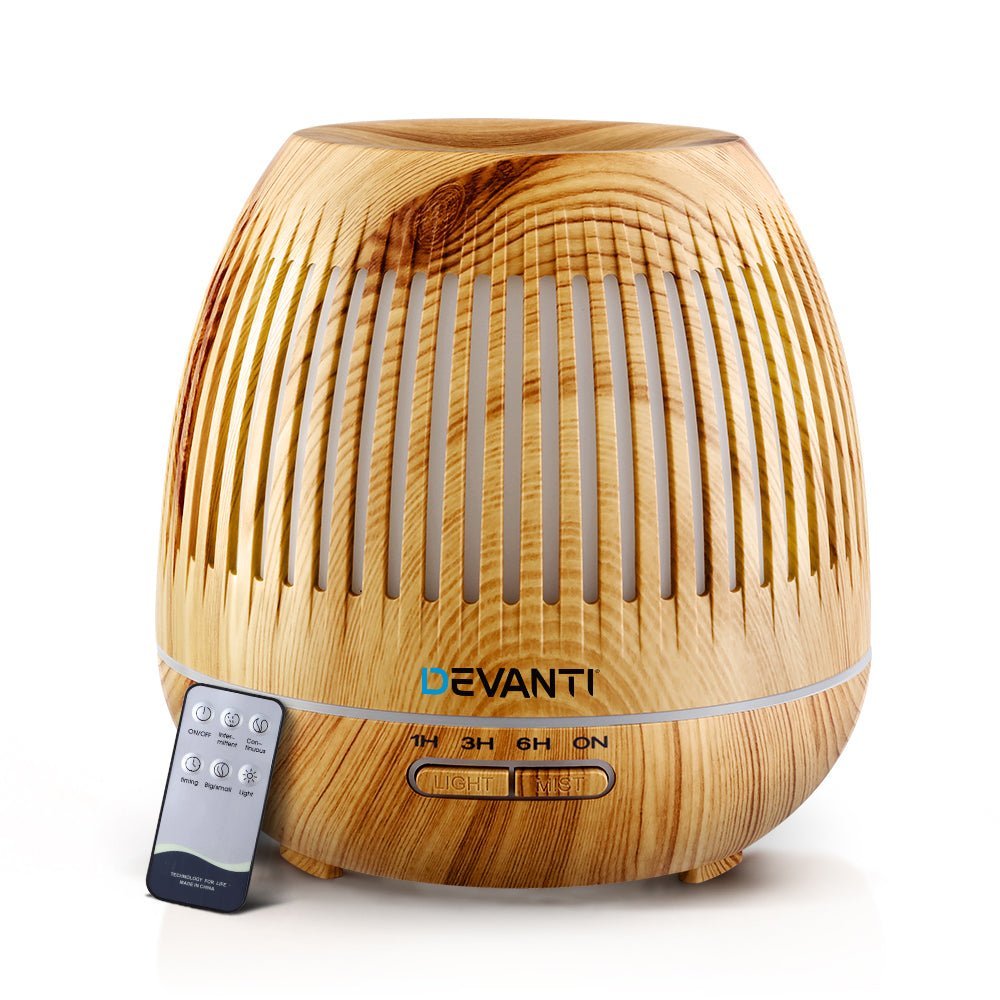 Devanti 400ml aroma diffuser humidifier, best aromatherapy combo pick