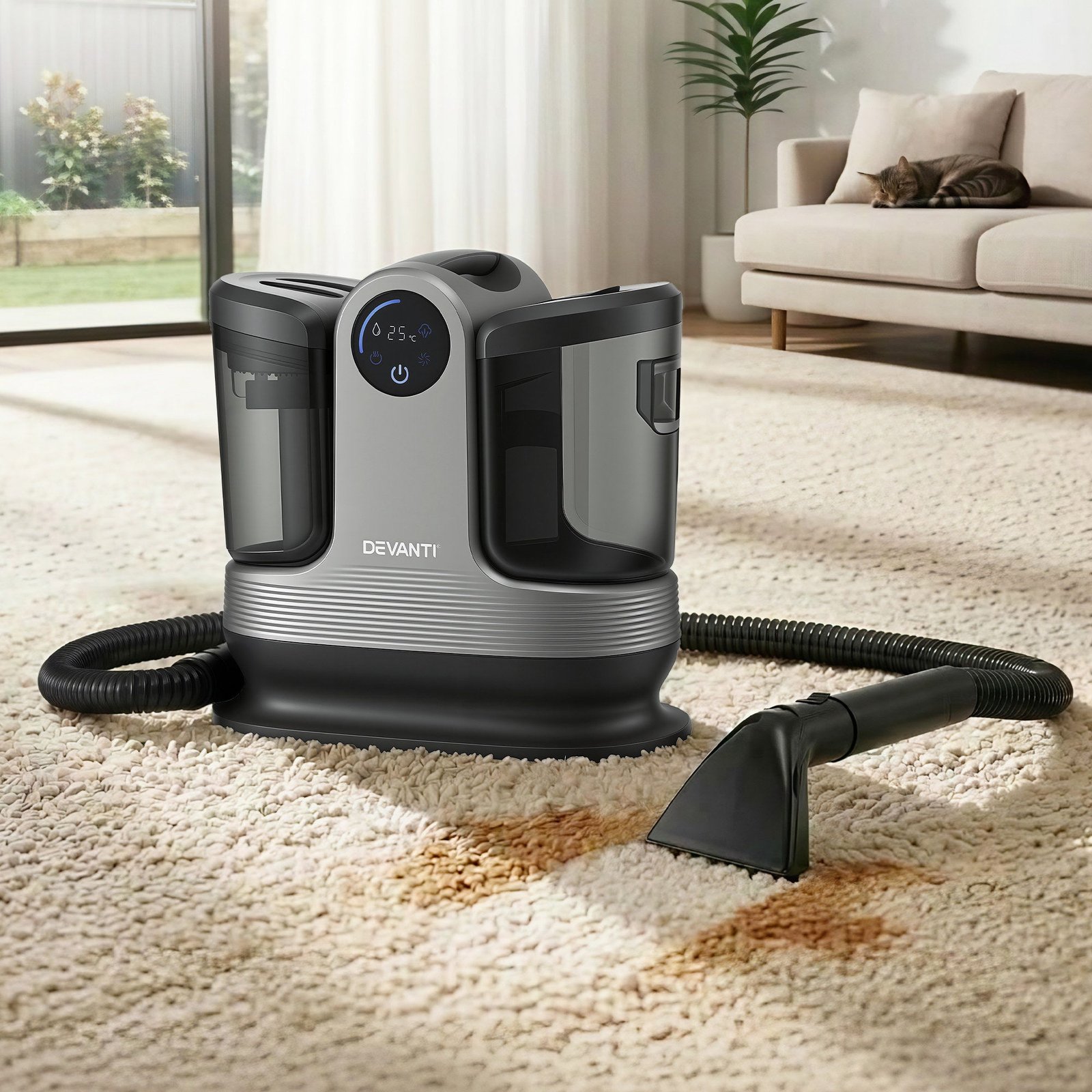 Devanti Carpet Washer Handheld Vacuum Cleaner 1700W