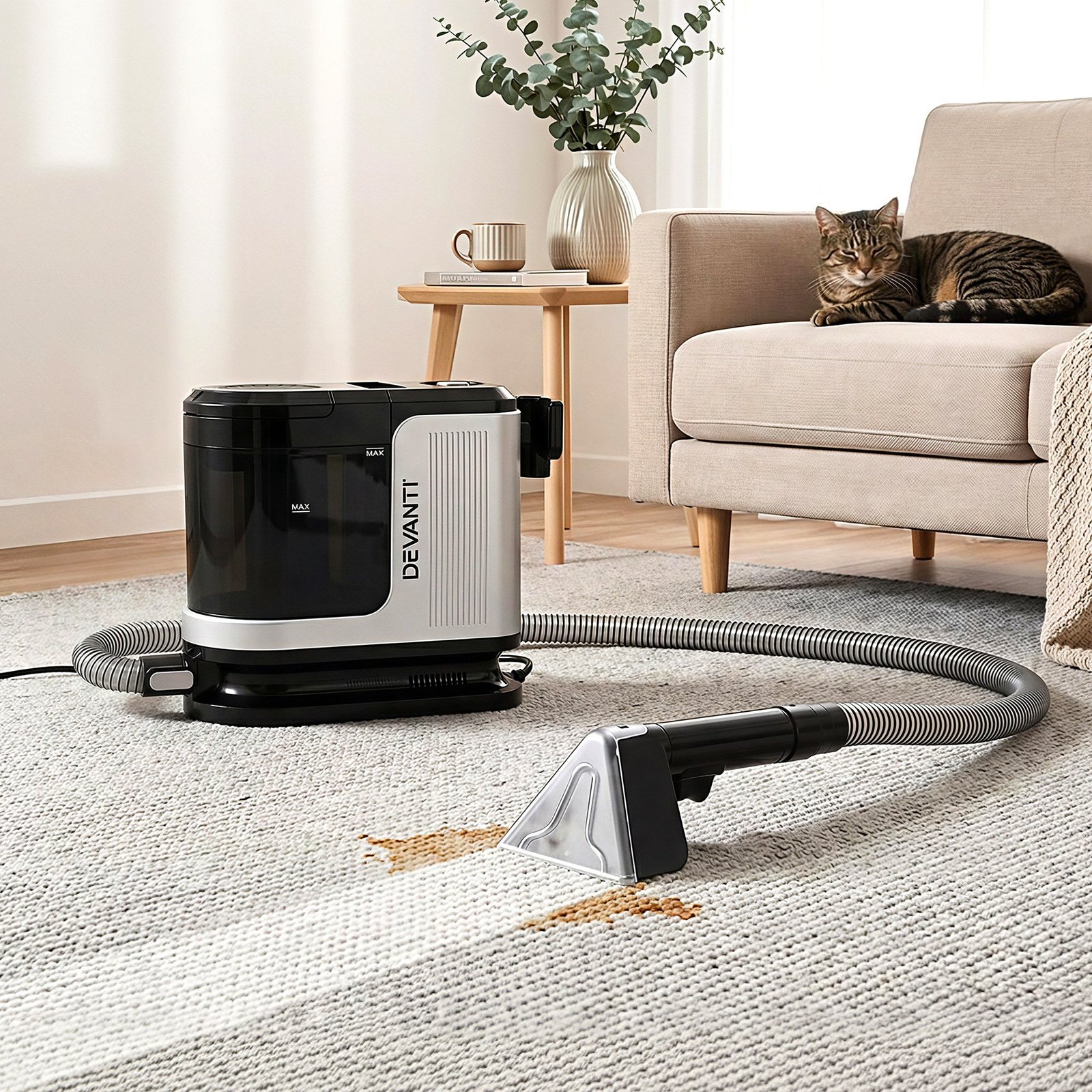 Devanti Carpet Washer Vacuum Cleaner 600W