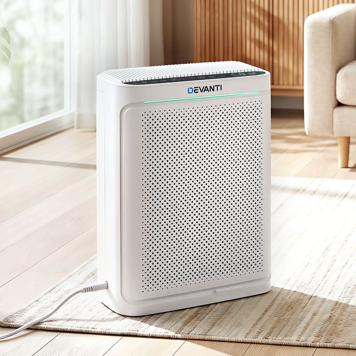 Devanti HEPA Air Purifier with Digital Display