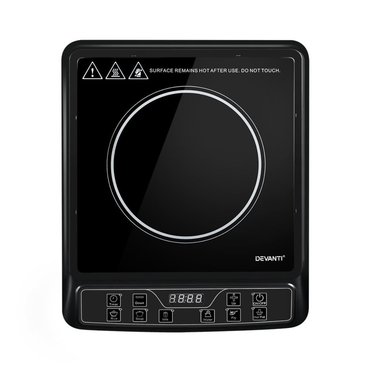 Devanti Induction Cooktop 30cm Single Burner