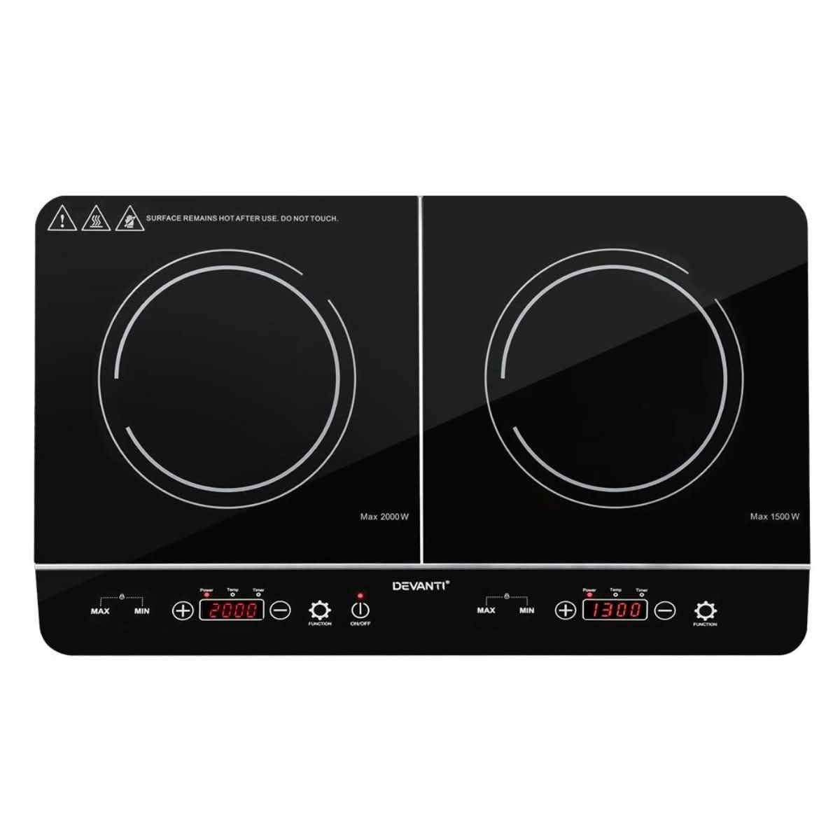 Devanti Induction Cooktop 60cm 2-Zone