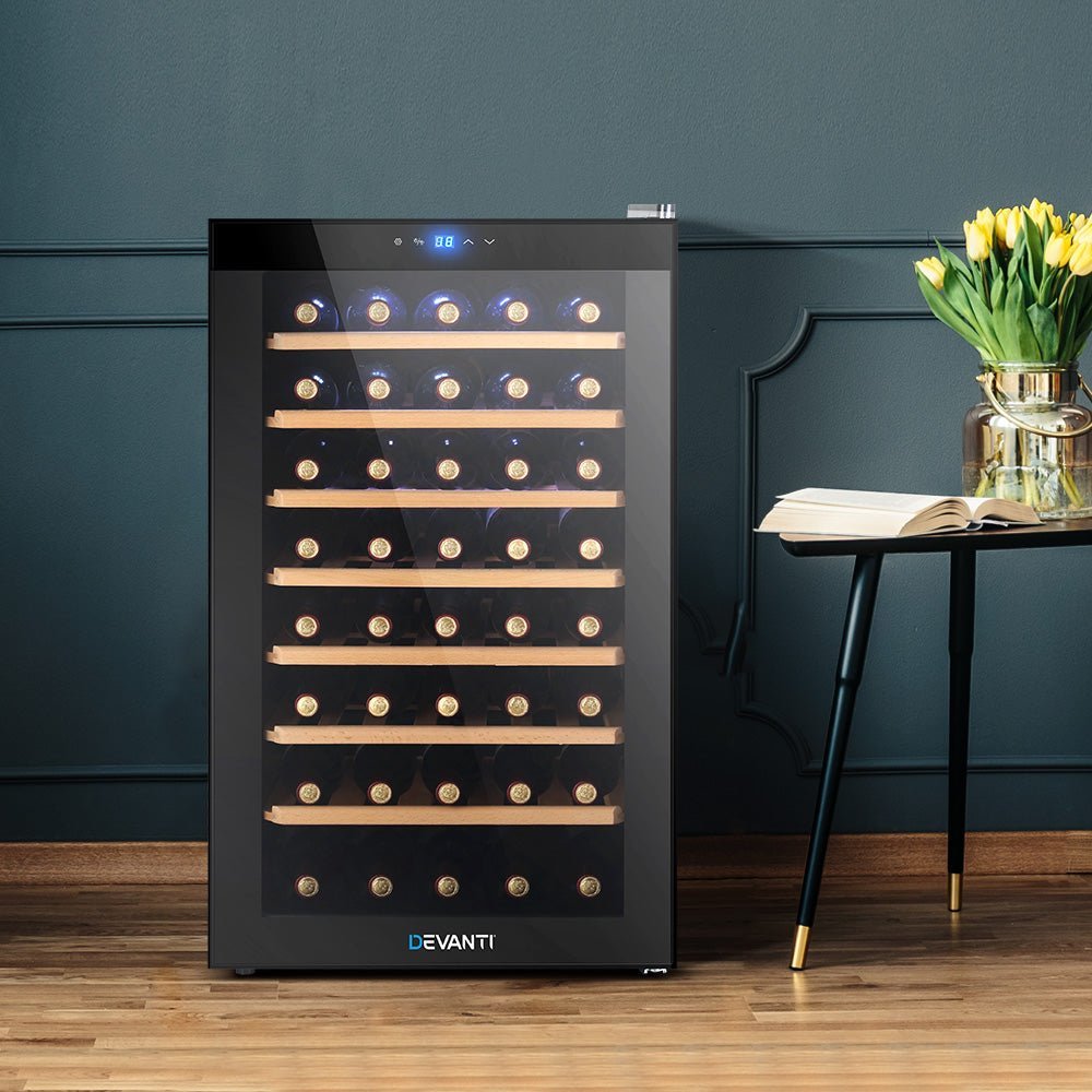 Devanti wine fridge 51 bottles