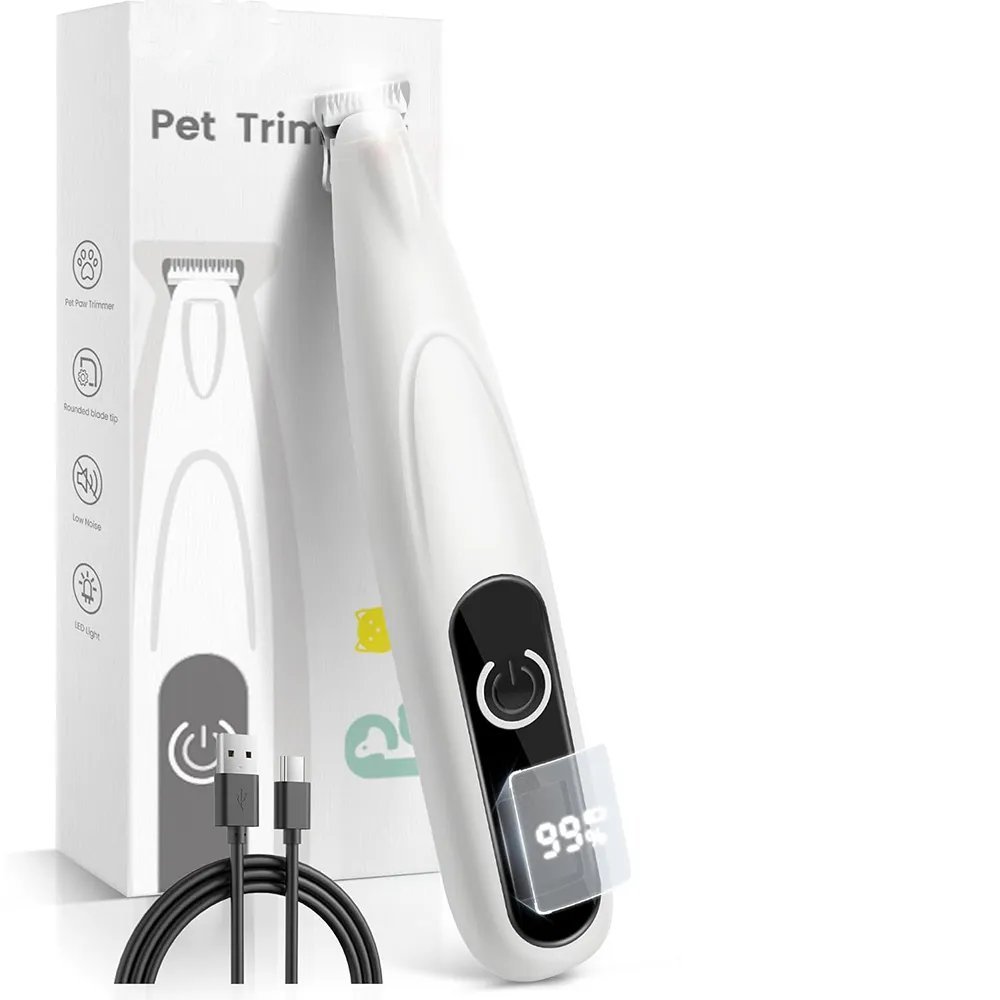 Dog Grooming Trimmer with LED Display