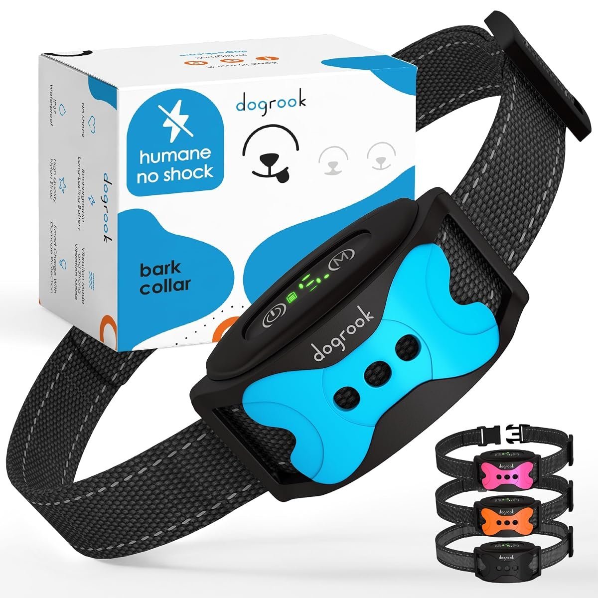 DogRook No-Shock Bark Collar