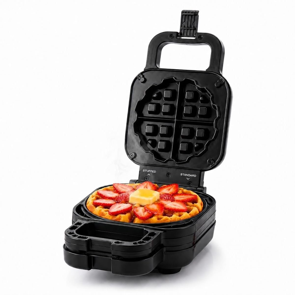 Durapres Flip N Fill Waffle Maker
