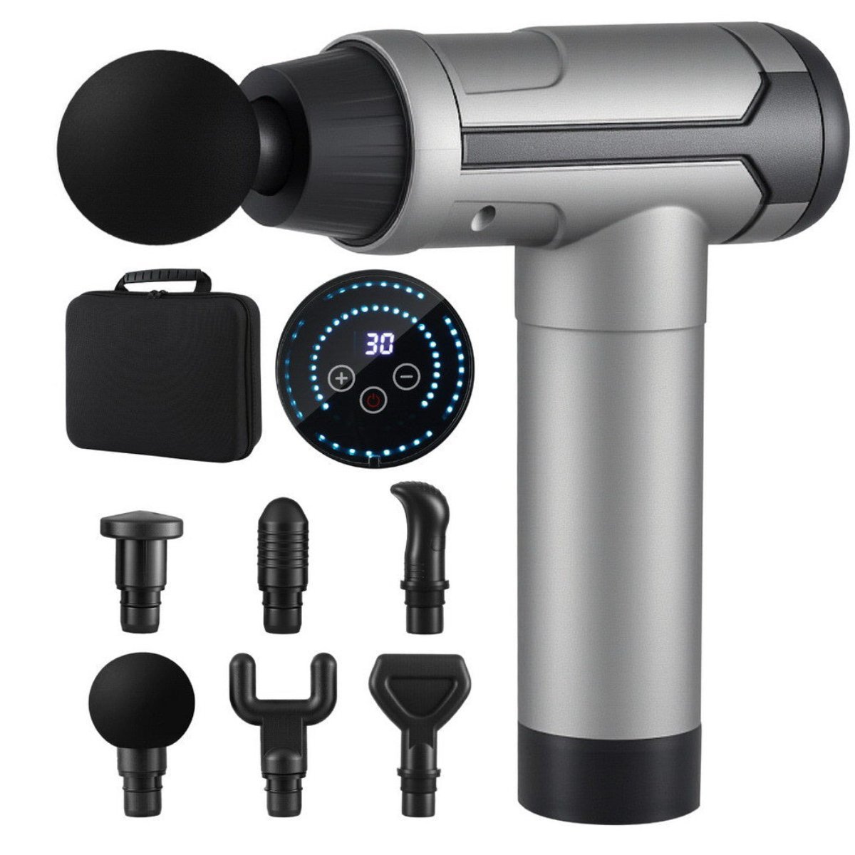 Everfit Massage Gun 30 Speed 6 Heads