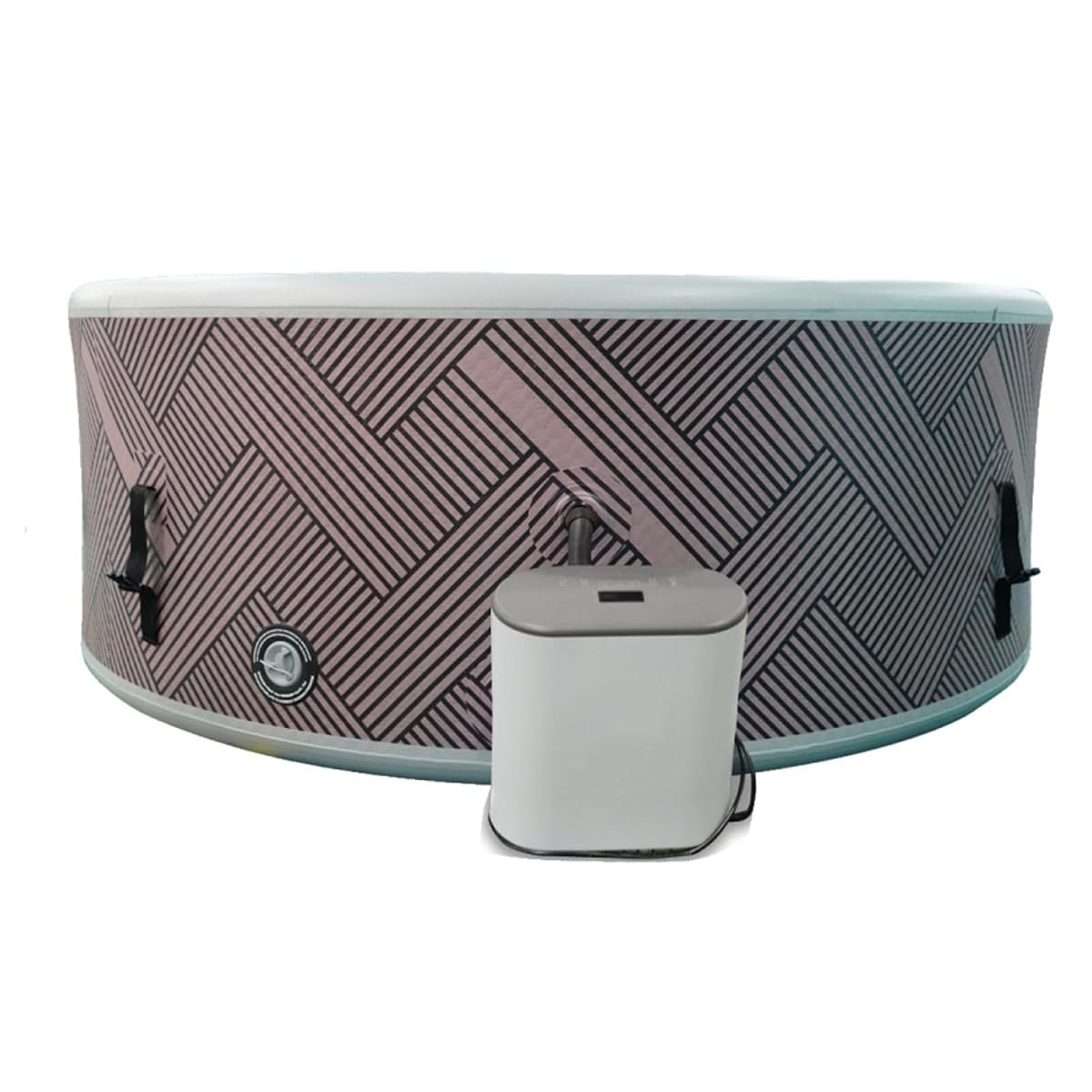 Round Portable Inflatable Massage Spa for Five People