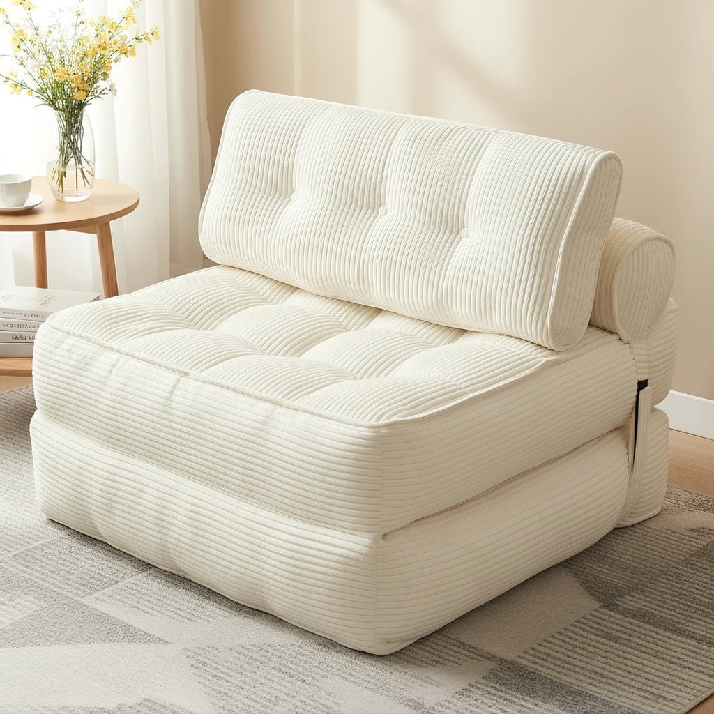 3-in-1 Folding Sofa Bed with Pillow