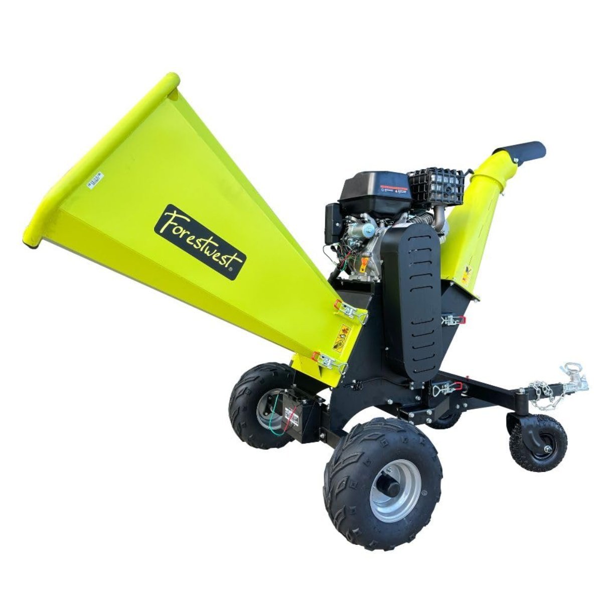Forestwest Petrol Wood Chipper with Electric Start