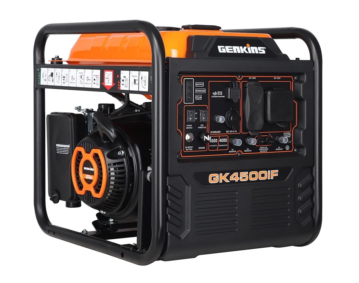 Genkins Open Frame Inverter Generator