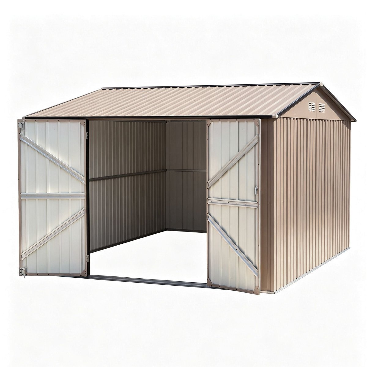 Giantz 3x3M Garden Shed Galvanised Steel