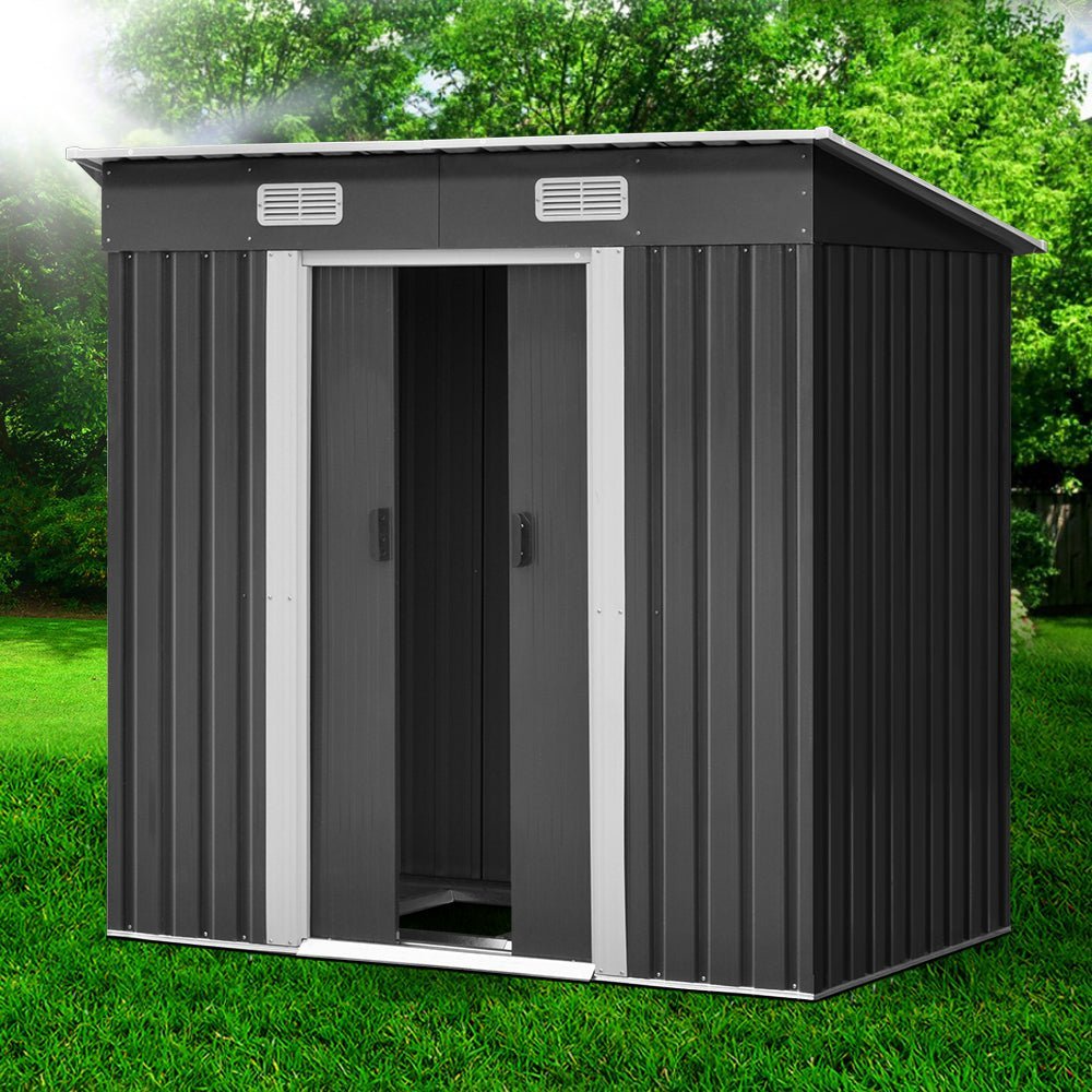 Giantz Garden Shed 1.94x1.21M with Metal Base