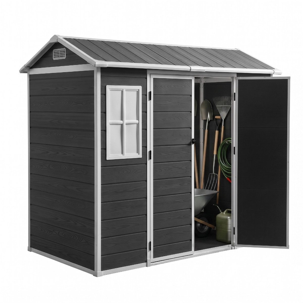 Giantz Resin Garden Shed 2.44x1.31M