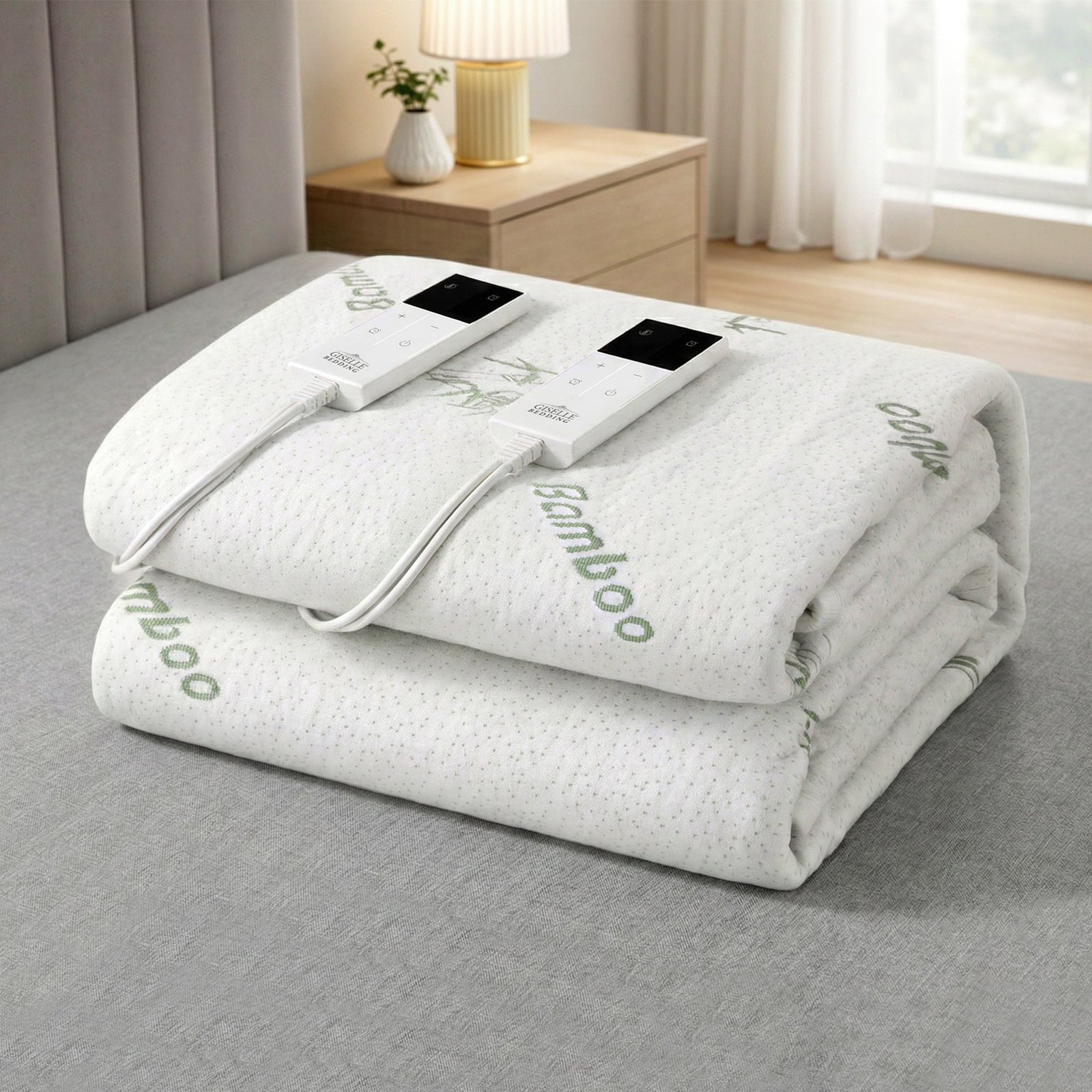 Giselle Electric Blanket Bamboo Fabric Double Fitted