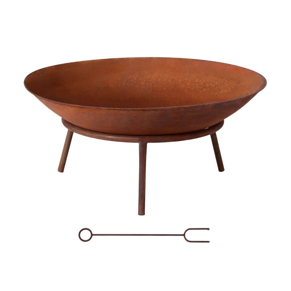Grillz 56cm Iron Rustic Bowl